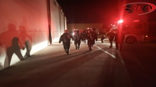 Şanlıurfa OSB'de bir fabrikada korkutan yangın!