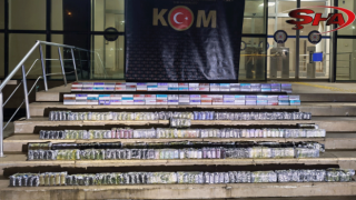 Şanlıurfa’da piyasa değeri 1 milyon lirayı aşan kaçak ürün ele geçirildi
