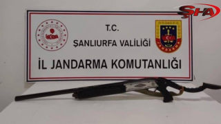 Şanlıurfa’da ruhsatsız silah operasyonu