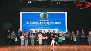 Şanlıurfa’da Su Tasarrufu Kahramanları Ödüllerine kavuştu