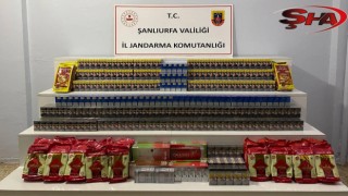 Şanlıurfa’da kaçak tütün ve alkol operasyonu