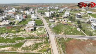 Şanlıurfa’da modern grup yolunda asfalt çalışmaları tamamlandı