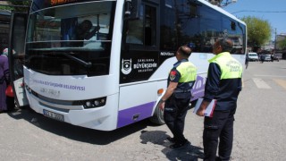 Şanlıurfa’da toplu taşıma araçları mercek altında