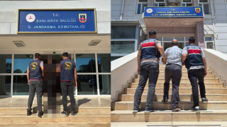 Şanlıurfa’da aranan 2 hükümlü jandarmadan kaçamadı