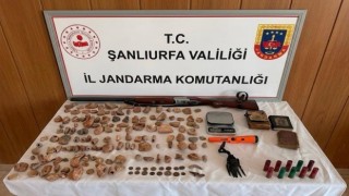 Şanlıurfa’da kaçak tarihi eser operasyonu: 1 şüpheliye işlem
