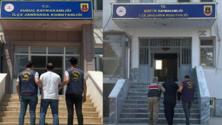 16,5 yıl hapis cezalı iki firari Şanlıurfa'da yakalandı