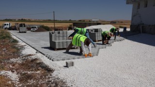 Haliliye'de kırsal mahalleler parke yollarla buluşuyor
