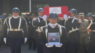 Şanlıurfa'da acı uğurlama: Jandarma uzman çavuşa son görev