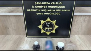 Siverek'te narkotik operasyonu: Özel düzenekte likit esrar yakalandı