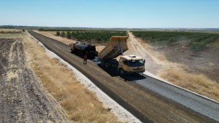Hilvan’da 5,5 kilometrelik yol yenilendi