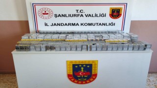 Şanlıurfa’da kaçakçılık operasyonu! Binlerce paket sigara ele geçirildi