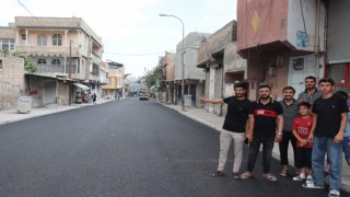 Şeyh Maksut türbe yolu sıcak asfaltla yenilendi