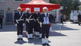 Başkomiser Hacı Murat Özbal son yolculuğuna uğurlandı
