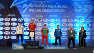 Şanlıurfa’nın genç güreşçisi balkanları fethetti